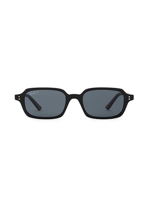 Ray-Ban Zuri Bio-Based Sunglasses in Black & Dark Grey Polar - Black. Size all.