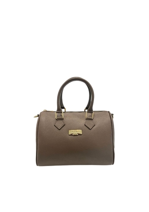 Baldinini Trend Brown Cowhide Shoulder Bag