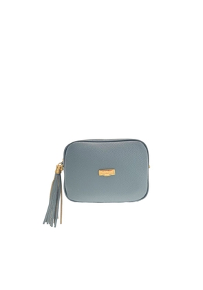 Baldinini Trend Blue Cowhide Crossbody Bag