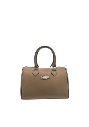 Baldinini Trend Brown Cowhide Shoulder Bag