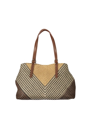 Twinset Brown Polyester Handbag