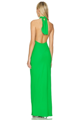 Amanda Uprichard X Revolve Galilea Gown in Green. Size XS. Also in XL.