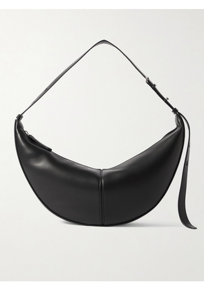 Proenza Schouler - Slide Paneled Leather Shoulder Bag - Black - One size