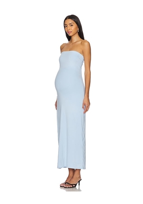 BUMPSUIT The Zoe Midi Dress in Powedered Blue in Baby Blue. Size M. Also in XS.
