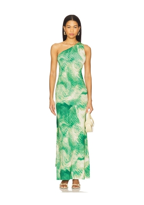 AFRM Carlotta Dress in Green. Size L. Also in XXL, 3X.