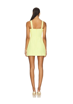 Amanda Uprichard Jaxon Romper in Lemon. Size XS. Also in L.