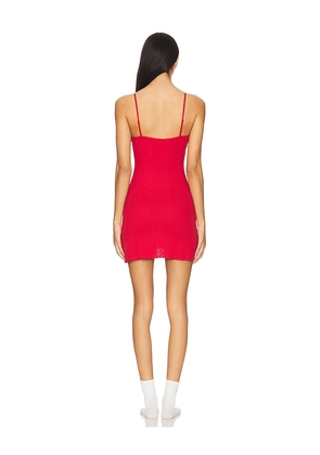 Cou Cou Intimates The Cami Slip Dress in Red. Size M. Also in L, XL.