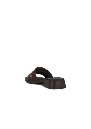 Camper Dana Sandal in Chocolate. Size 36. Also in 37, 38, 40.