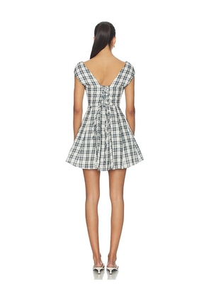GUIZIO Leila Mini Dress in Green. Size M. Also in XXS, XS, S.