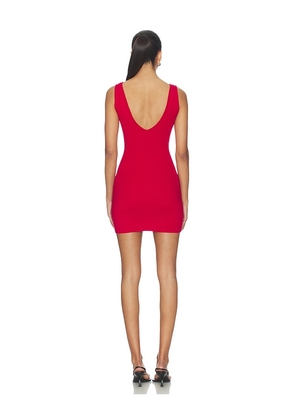 GUIZIO Sidonie Dress in Red. Size L. Also in XS, S, M.