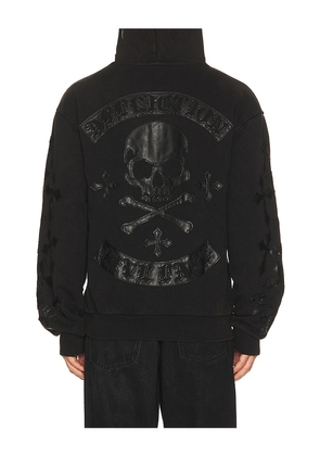 Affliction Tompson Hoodie in Black. Size L. Also in S, M, XL/1X.