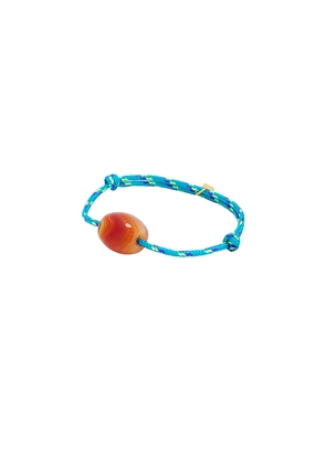ANNI LU Poolside Bracelet in Teal, Orange.