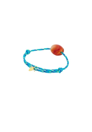 ANNI LU Poolside Bracelet in Teal, Orange.