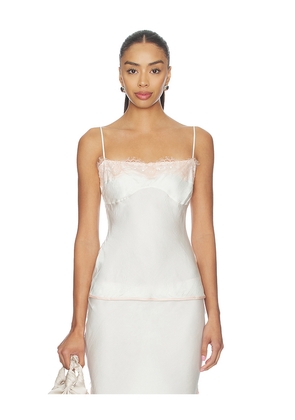 ASTA RESORT Nikolina Camisole in White. Size L. Also in M, S, XL, XS.