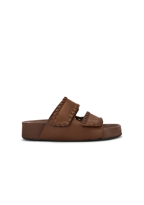 ATP Atelier Furlo Stitch Sandal in Brown. Size 36. Also in 37, 38, 39, 40.