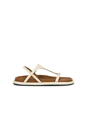 ATP Atelier Ultimo Sandal in Cream. Size 36. Also in 37, 38, 39, 40.