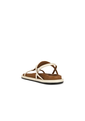 ATP Atelier Ultimo Sandal in Cream. Size 36. Also in 37, 38.