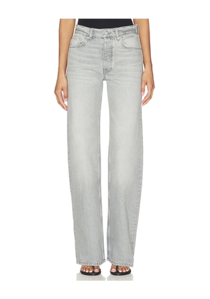 ANINE BING Hugh Jeans in Grey. Size 23. Also in 24, 25, 26, 27, 28, 29.