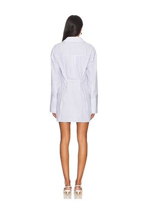 h:ours Faye Shirt Dress in Neutral. Size XS. Also in XXS.