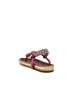 Isabel Marant Gypso Sandal in Burgundy. Size 37. Also in 39, 40, 41.