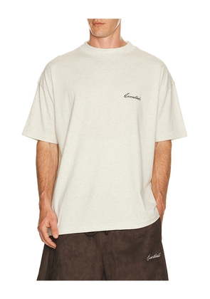 Fear of God ESSENTIALS Classic Short Sleeve Tee in Grey. Size L. Also in M, S, XL/1X, XS, XXL/2X.