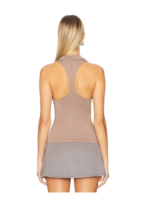Free People x REVOLVE Don't Hang Up Cami in Brown. Size M. Also in L, XL.