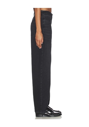 Good American Good Petite 90s Relaxed Jeans in Black. Size 0P. Also in 00P, 6P, 8P.