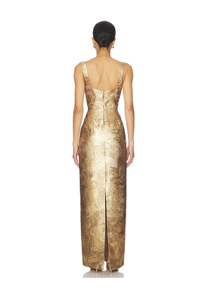 SIMKHAI Viella Gown in Yellow. Size 0. Also in 6, 8.