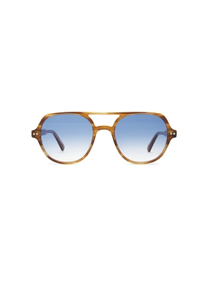 Jimmy Fairly The Lars Sunglasses in Brown.