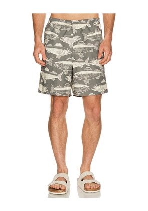 Filson Oxbow Lake Trunks in Grey. Size L. Also in M, S, XL/1X.