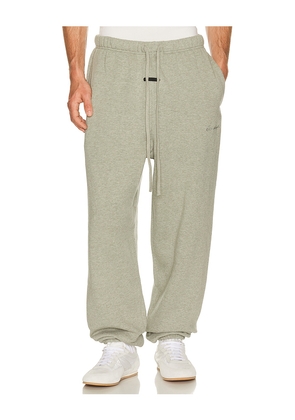 Fear of God ESSENTIALS Signature Classic Sweatpant in Grey. Size L. Also in M, S, XL/1X, XS, XXL/2X, XXXL/3X.