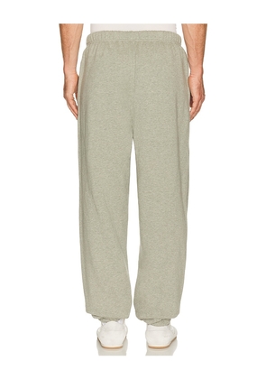 Fear of God ESSENTIALS Signature Classic Sweatpant in Grey. Size L. Also in XS, S, M, XL/1X, XXL/2X, XXXL/3X.