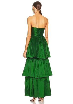 Lovers and Friends Michie Maxi Dress in Green. Size XL. Also in XS, XXS.