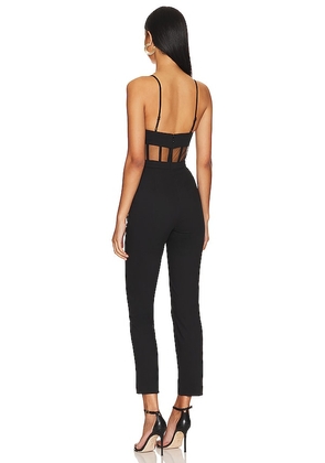 NBD Bianna Jumpsuit in Black. Size M. Also in XXS, XL.