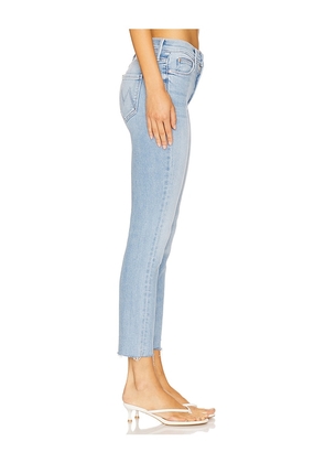 MOTHER Petite Lil' Mid Rise Dazzler Ankle Fray in Blessing in Blue. Size 25P. Also in 26P, 27P, 28P, 34P.