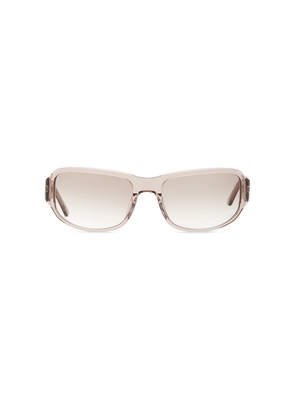 Lu Goldie Cleo Sunglasses in Blush.