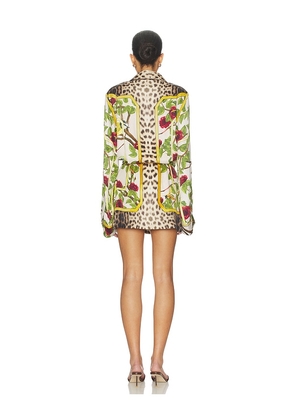 Muma World Ispahan Tailored Shirt Dress in Ivory. Size M. Also in XS, S.