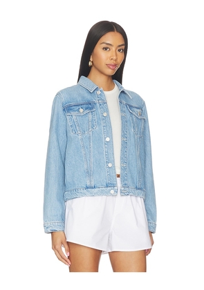 MOTHER The Bruiser Jacket in Blue. Size L. Also in XS, S, M, XL.