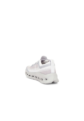 On x Zendaya Cloudtilt Moon in White. Size 10. Also in 7.5, 9.5, 10.5, 12.5, 13.