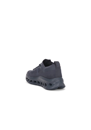 On x Zendaya Cloudtilt Moon in Black. Size 10. Also in 7, 7.5, 8, 8.5, 9, 9.5, 10.5, 11, 11.5, 12, 13.