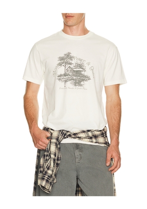 Museum of Peace and Quiet Quiet Place T-Shirt in White. Size L. Also in M, S, XL/1X, XS.