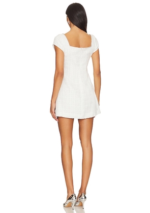 SAU LEE Annabelle Dress in White. Size 0. Also in 2, 4, 8.