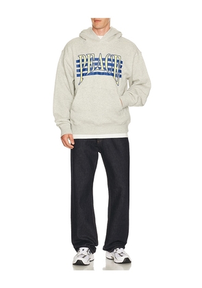 Museum of Peace and Quiet Seventies Hoodie in Grey. Size L. Also in XS, S, M, XL/1X.