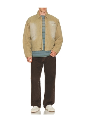 Museum of Peace and Quiet Utility Canvas Jacket in Tan. Size L. Also in XS, S, M, XL/1X.