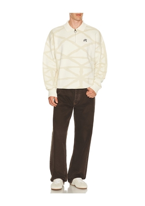 Malbon Verdant Sweater in Cream. Size L. Also in S, M, XL/1X.