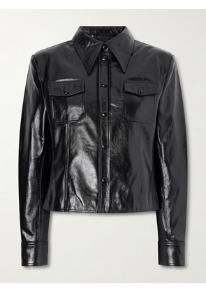 Willy Chavarria - Chavela Leather Jacket - Black - x small,small,medium,large,x large