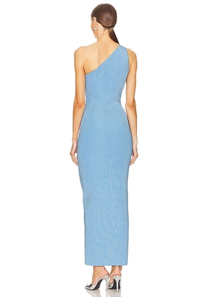 Ronny Kobo Ballari Knit Dress in Baby Blue. Size M. Also in L, XL.