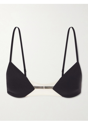 Rick Owens - Tulle-trimmed Bra - Multi - x small,small,medium,large