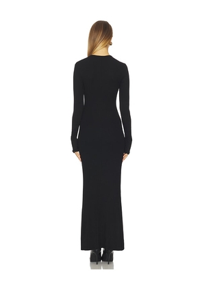 SNDYS Autumn Maxi Dress in Black. Size XS. Also in XXS.
