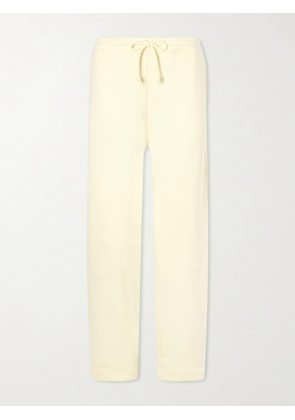 The Elder Statesman - Coast Cotton-jersey Sweatpants - Yellow - x small,small,medium,large,x large